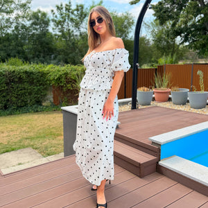 Catrin pöttyös szett