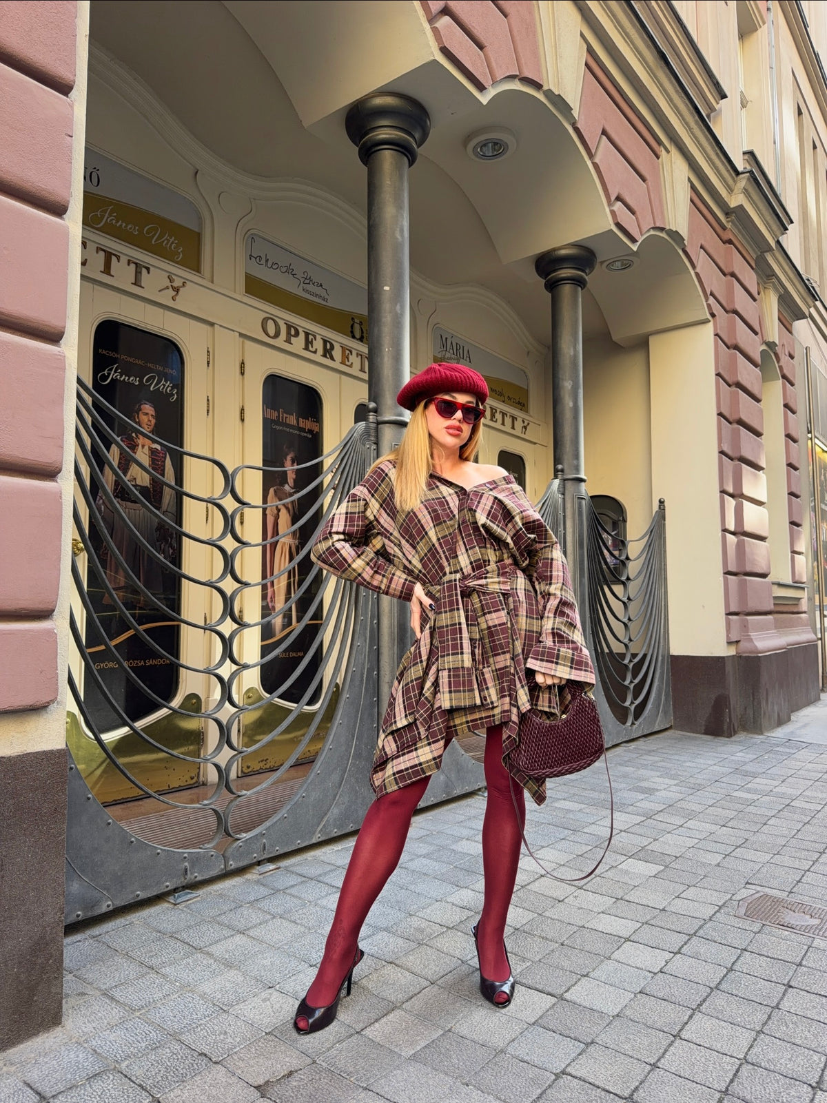 Verona kockás szett