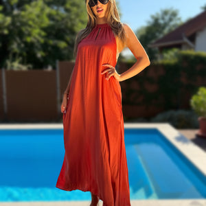 Héra  A-vonalú maxi ruha