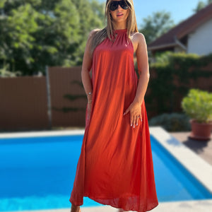 Héra  A-vonalú maxi ruha