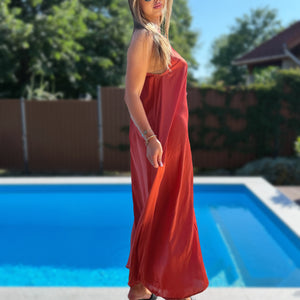 Héra  A-vonalú maxi ruha