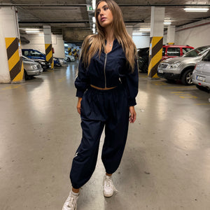 Chiara sötétkék kétrészes szett