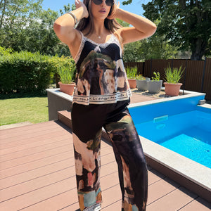 Amalfi fekete top