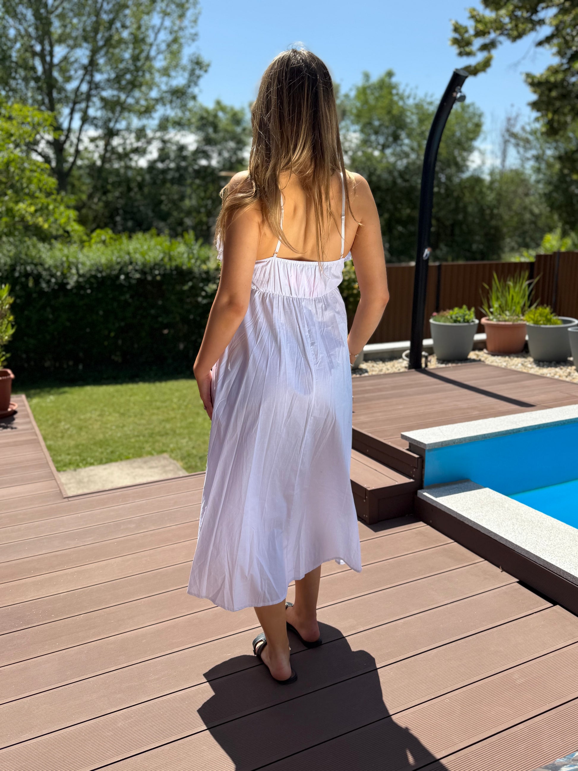 Bibi fehér ruha