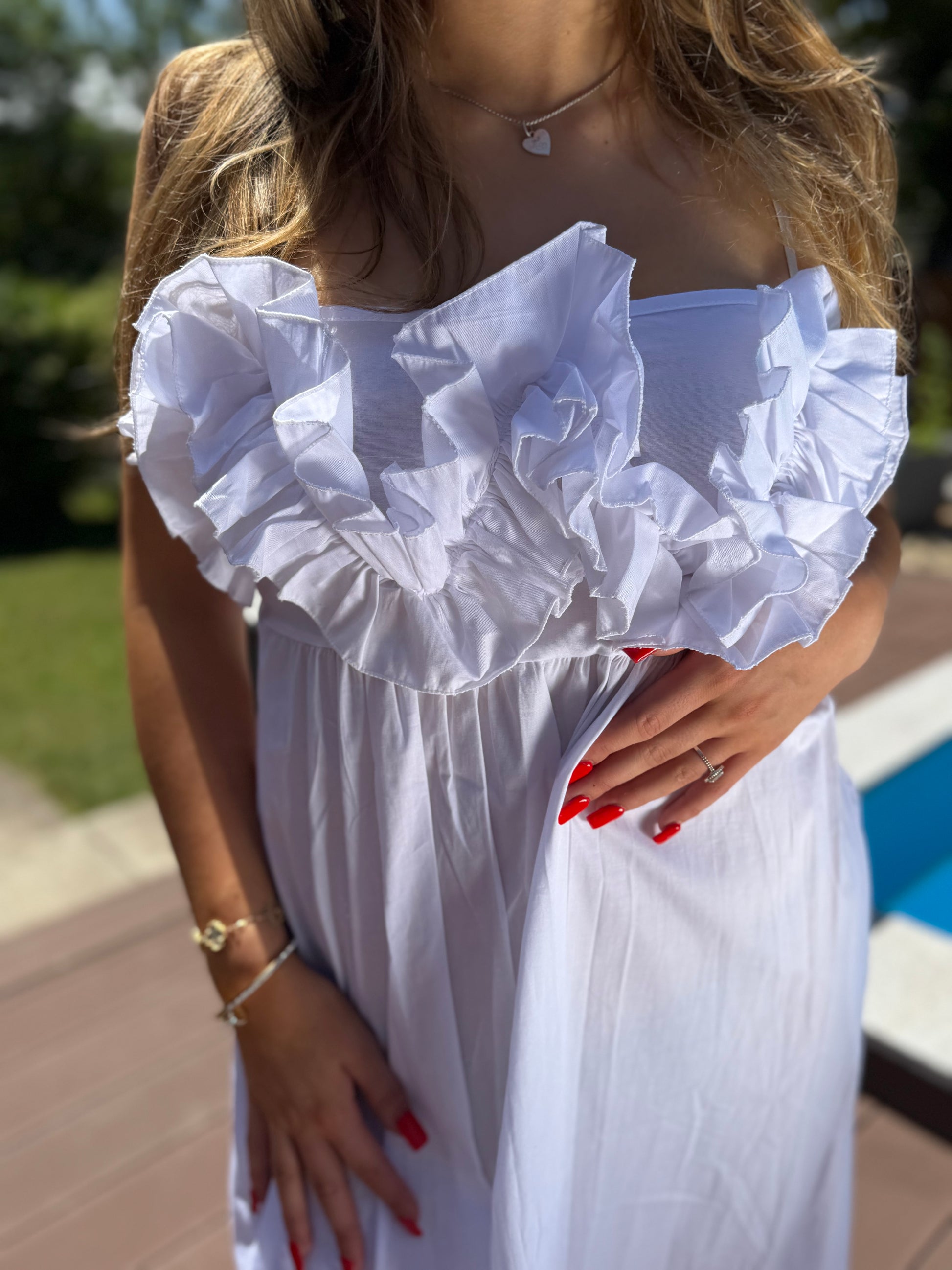 Bibi fehér ruha