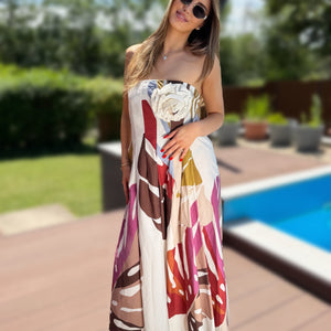 Adalin pánt nélküli  maxi ruha