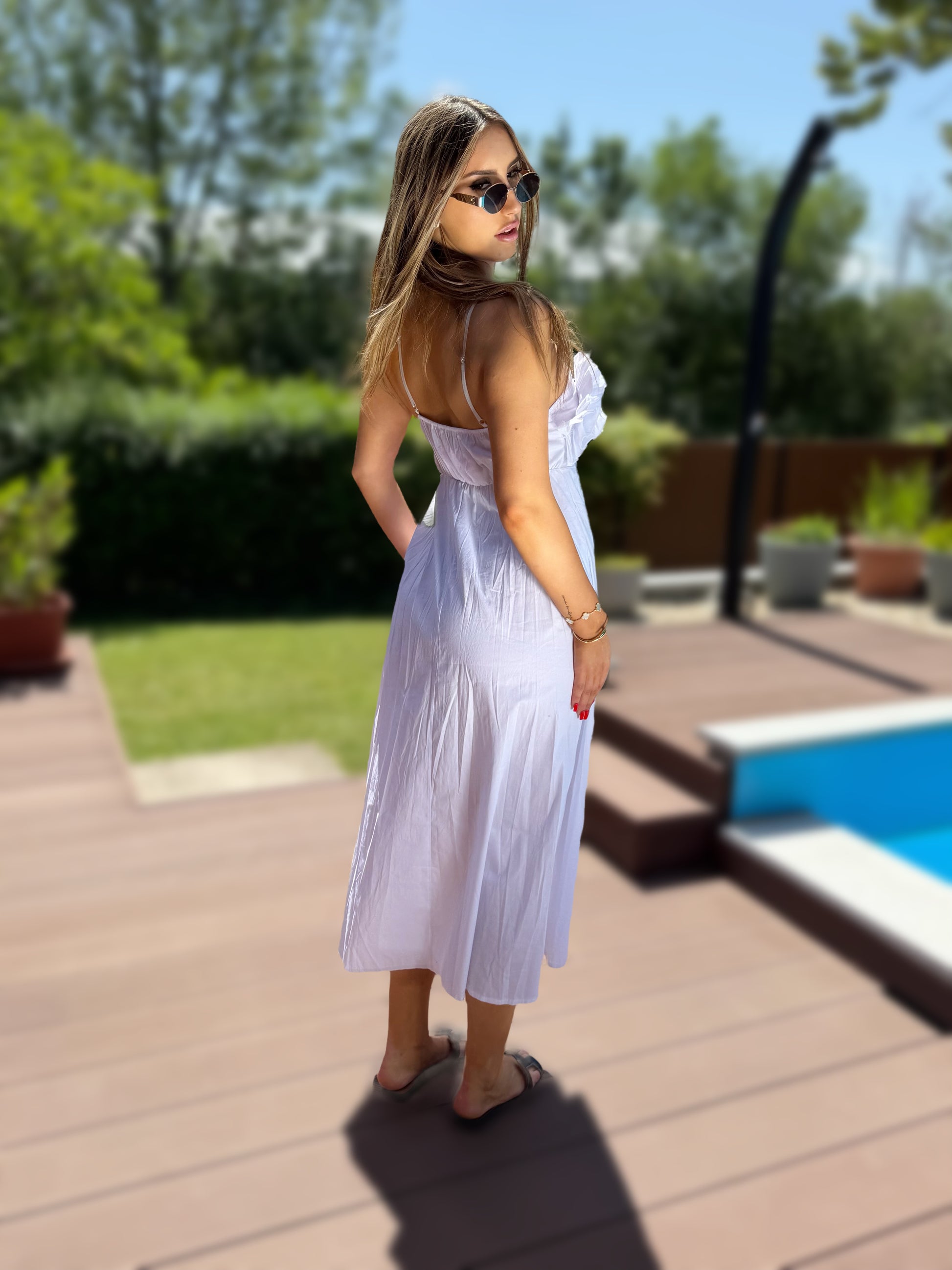 Bibi fehér ruha