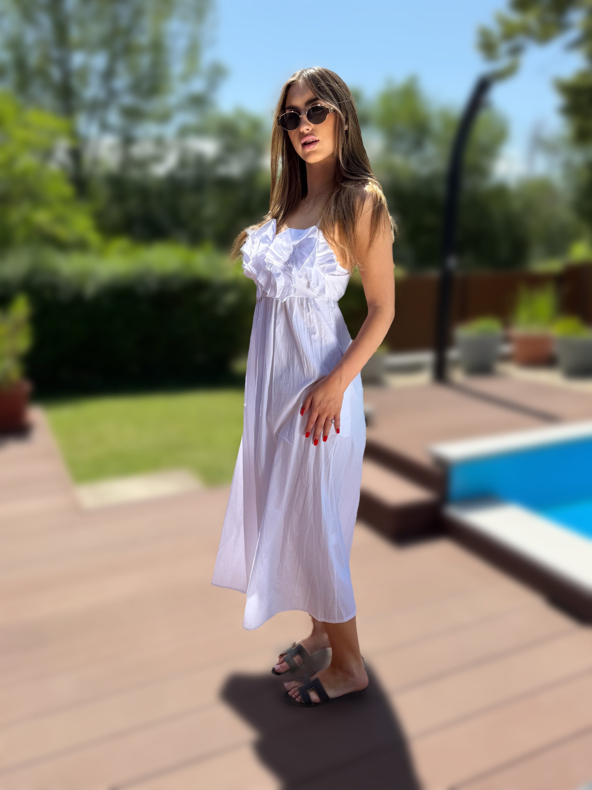 Bibi fehér ruha
