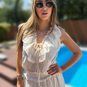 Marina krém színű kétrészes szett