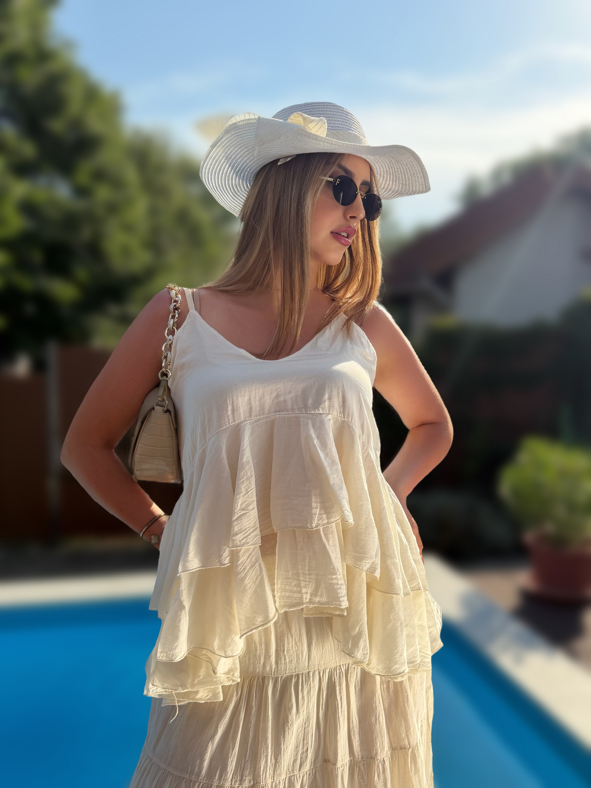 Lina krém színű felső