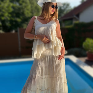 Lina krém színű felső