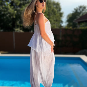 Emma fehér nadrág