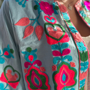 Rumi kék felső