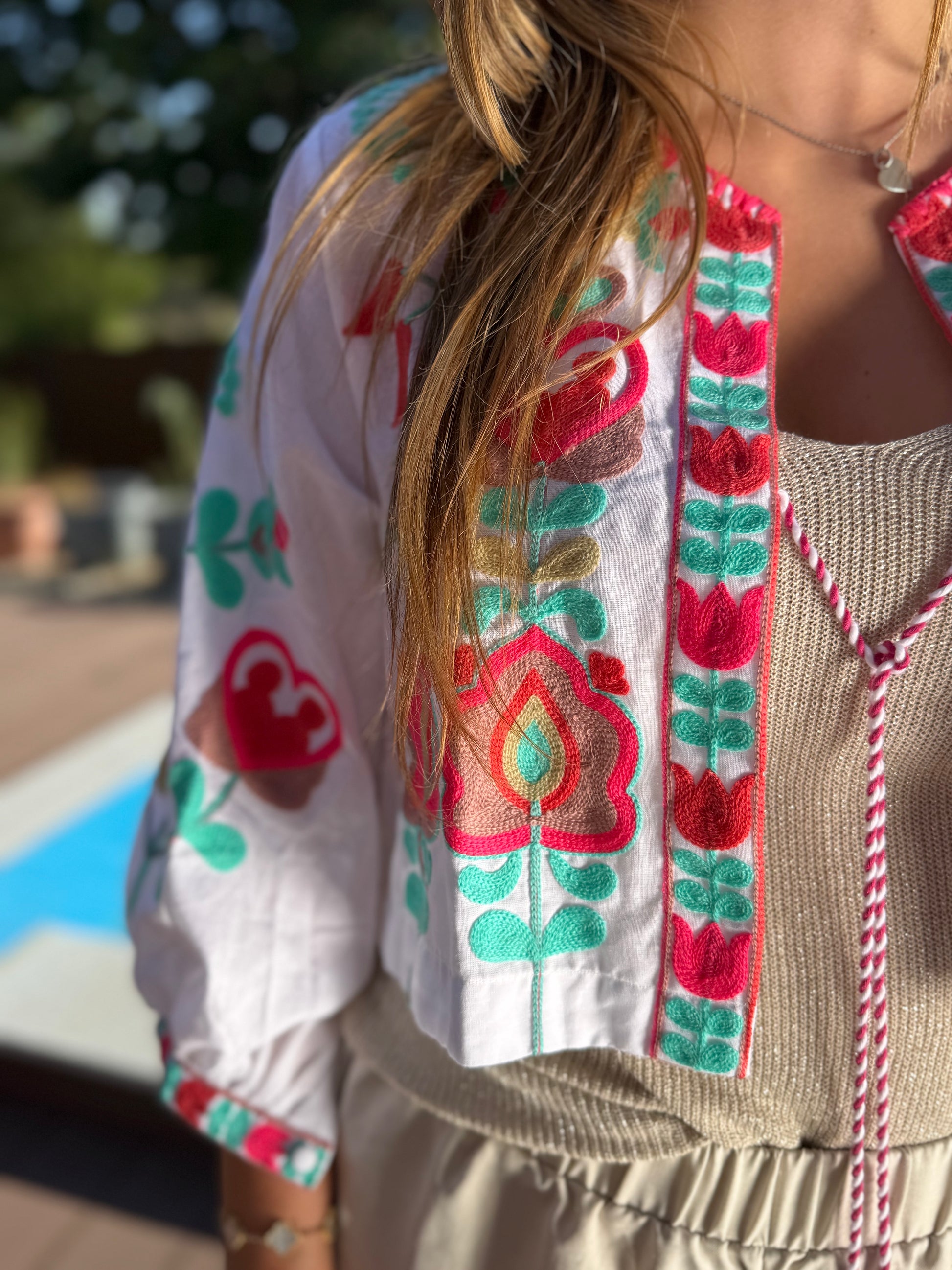 Rumi fehér felső