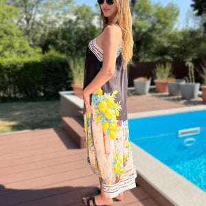 Sorrento fekete színű ruha