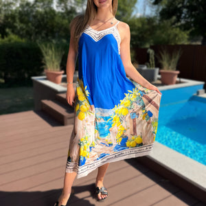 Sorrento királykék színű ruha