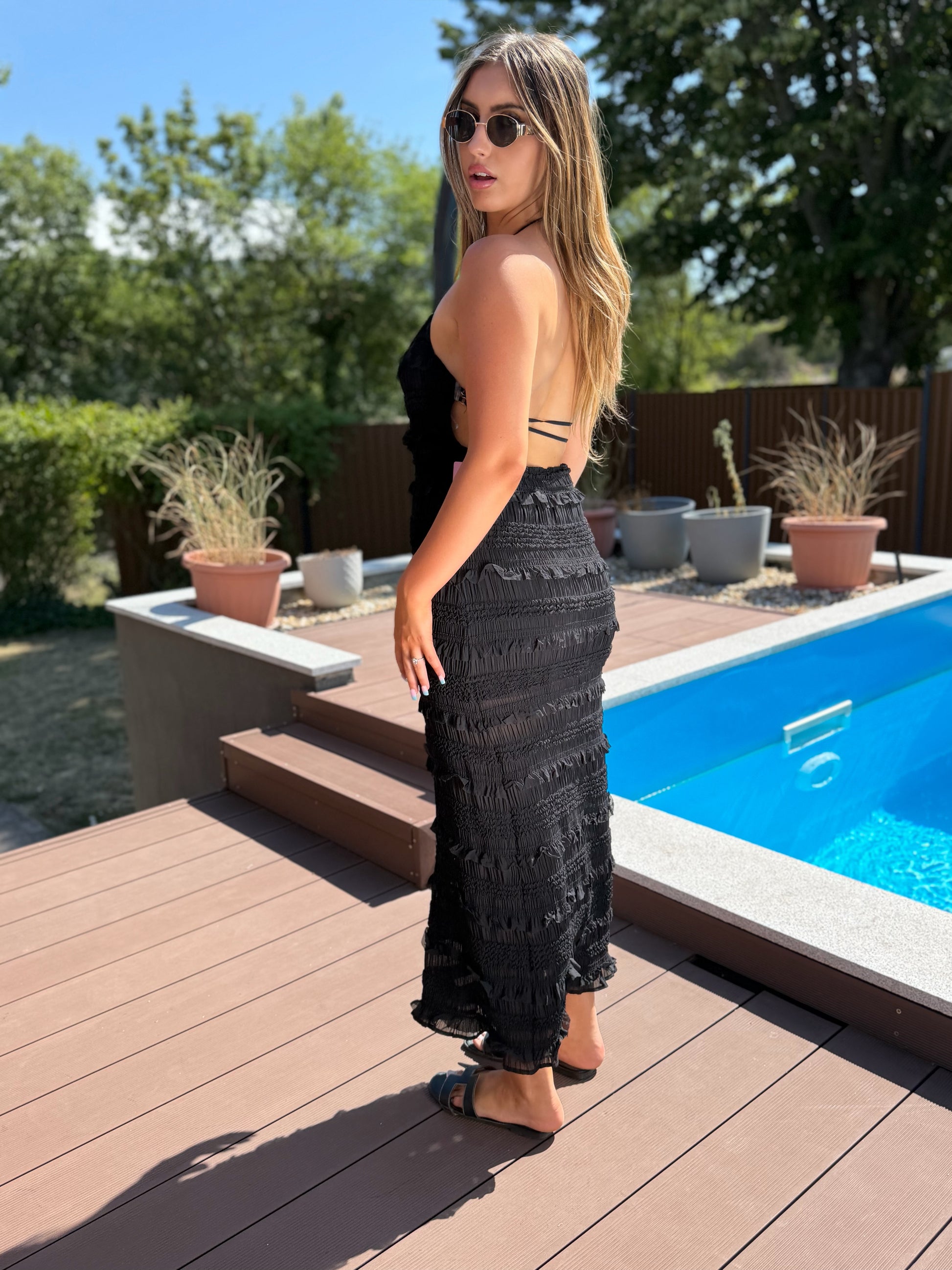 Valentina fekete ruha