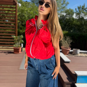Margot piros mellény