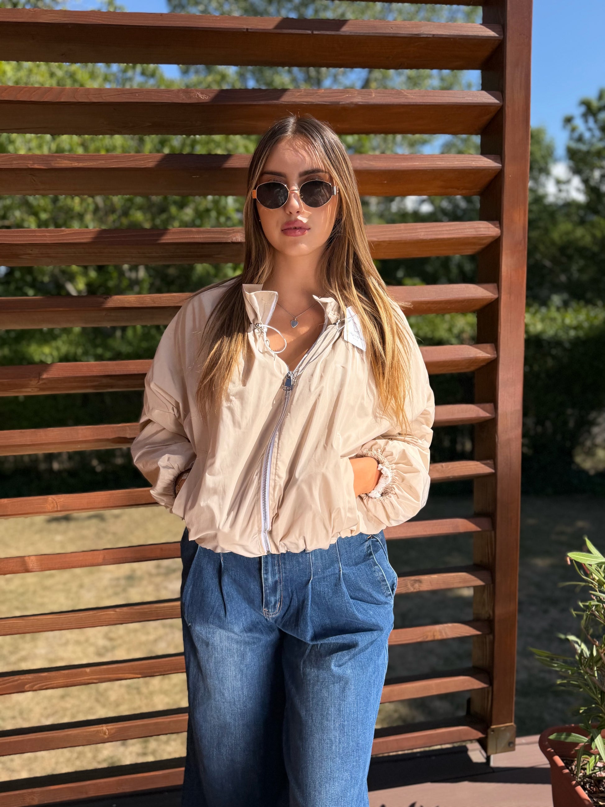 Monique bézs kabát