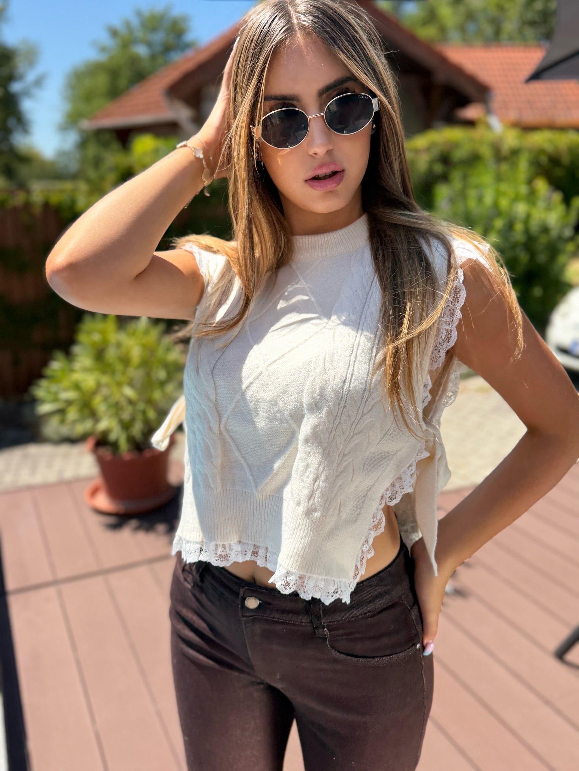 July kötött felső