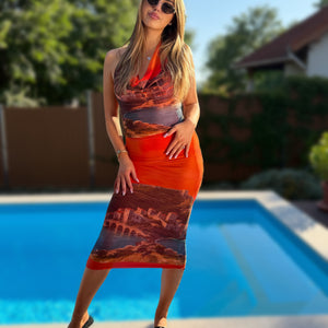Lea narancs szett