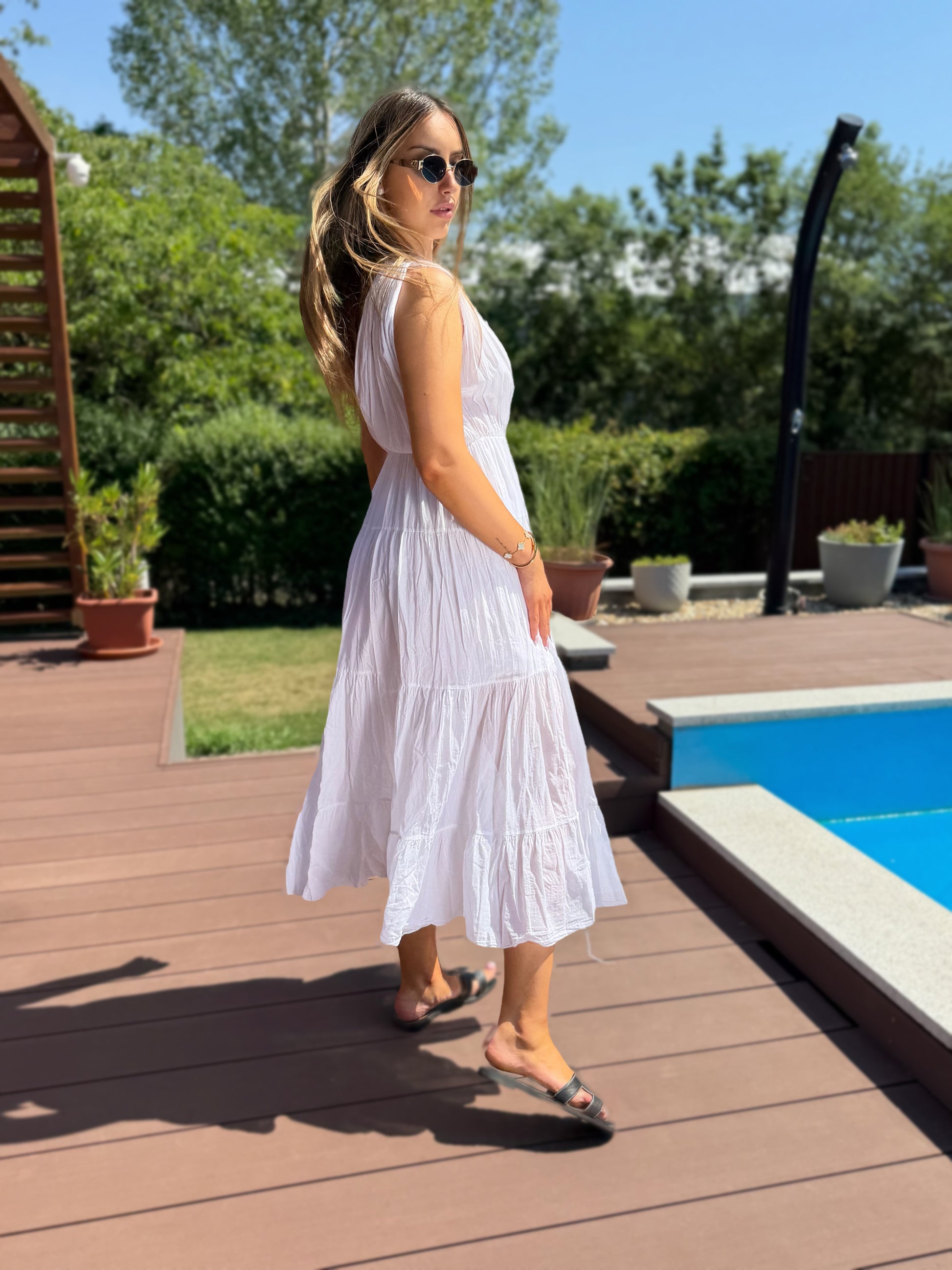 Sofia fehér ruha