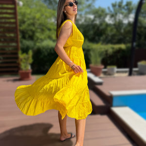 Sofia sárga ruha