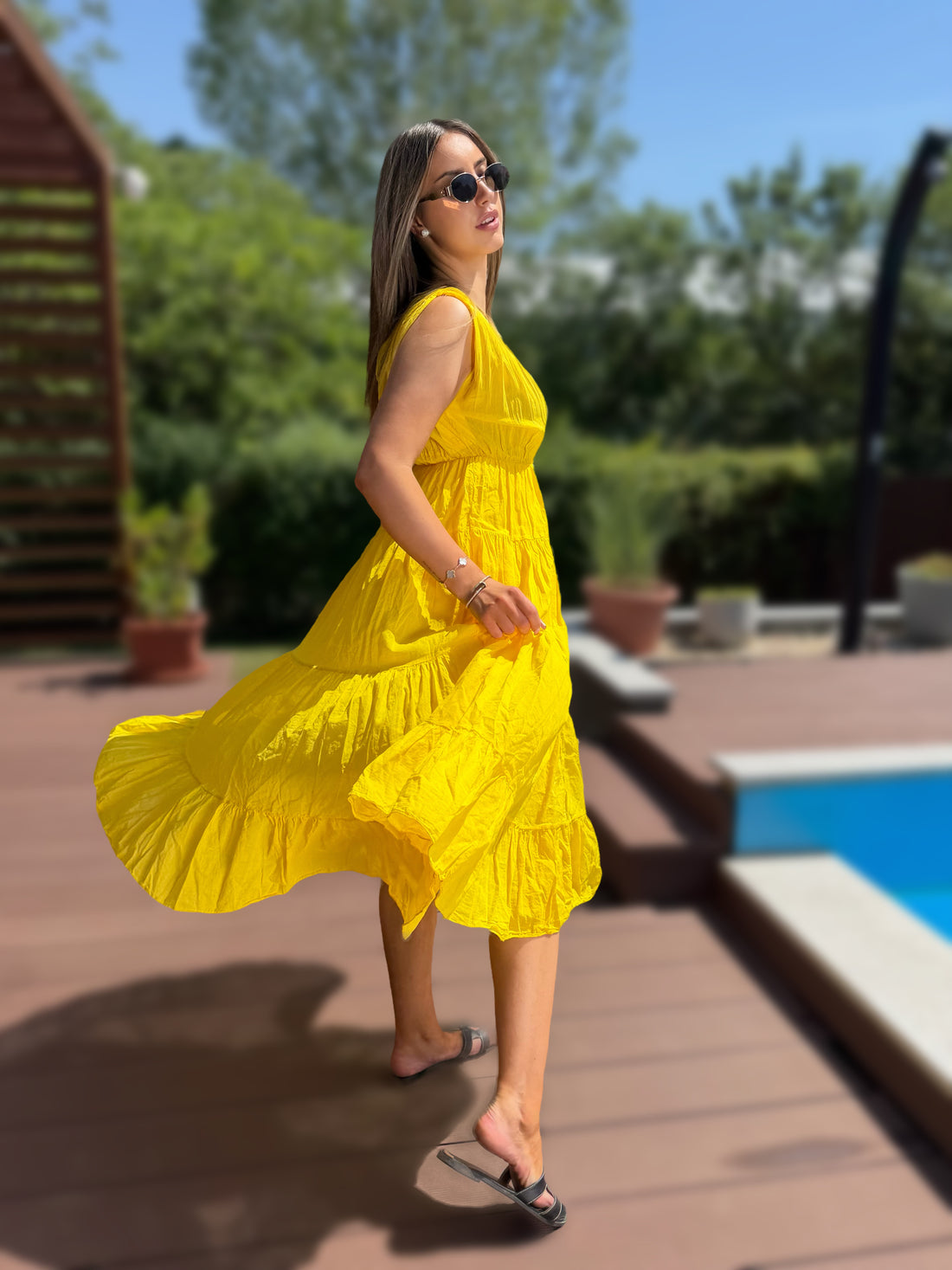 Sofia sárga ruha