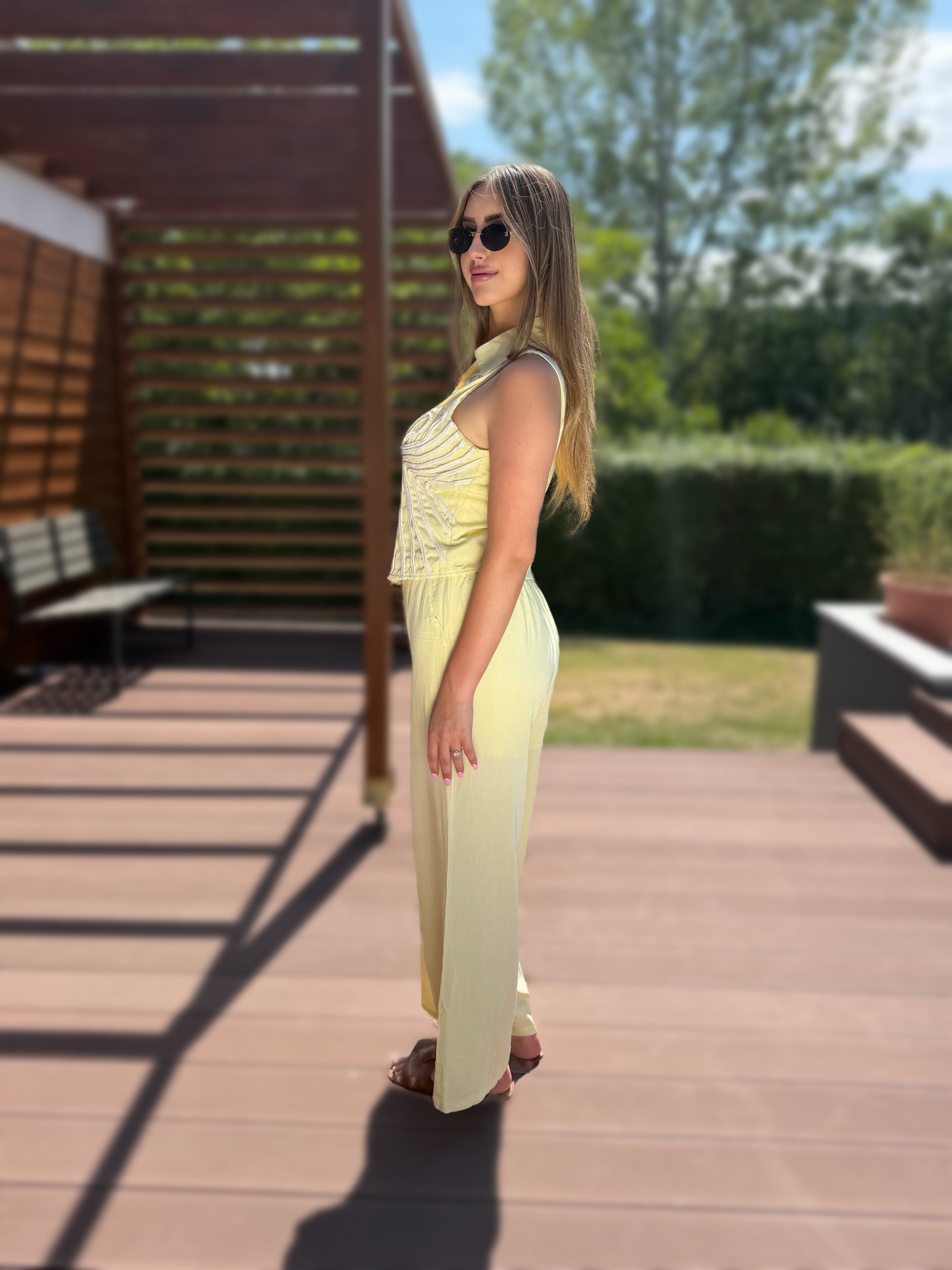 Vivienne fagyisárga szett