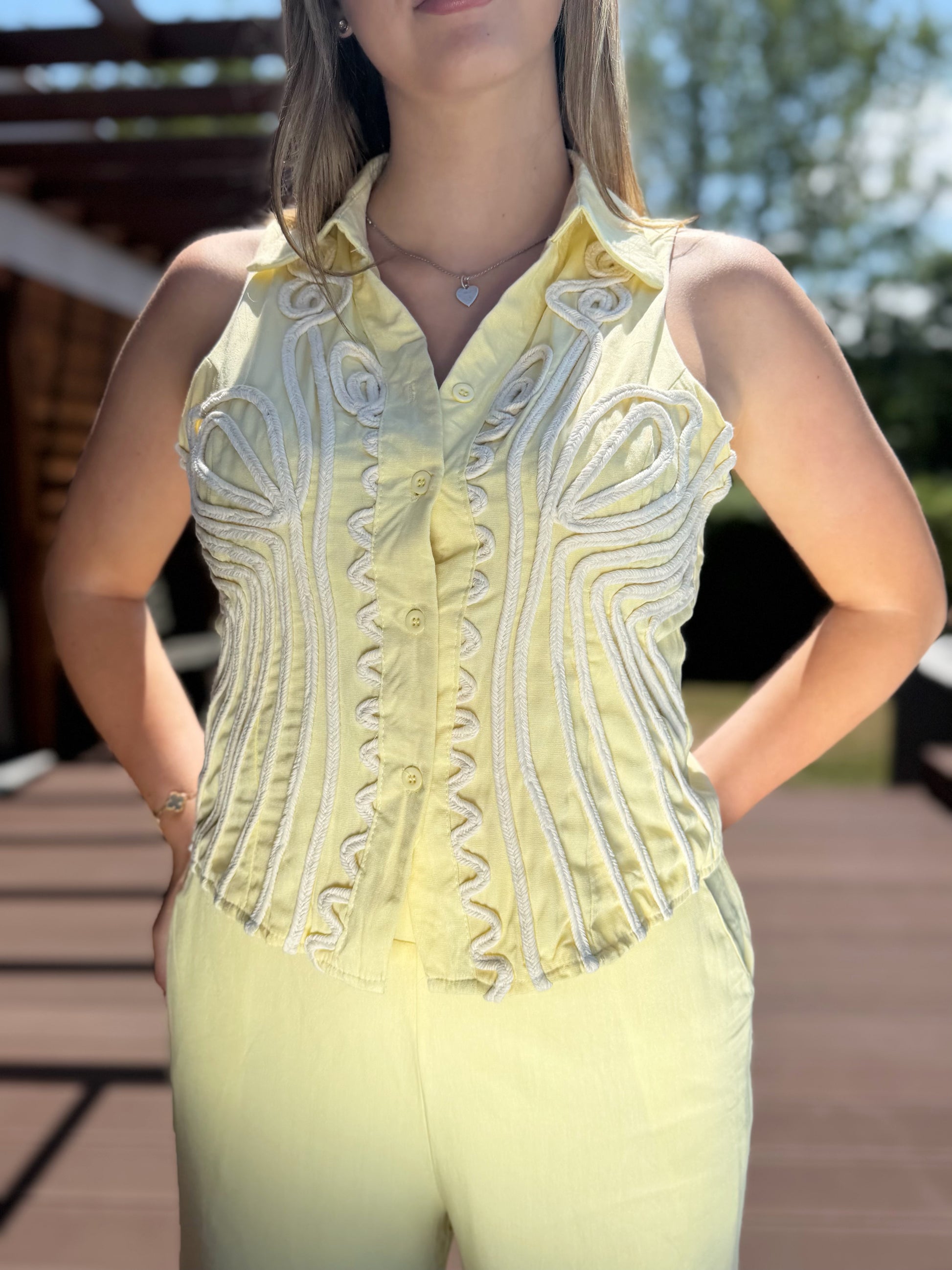 Vivienne fagyisárga szett