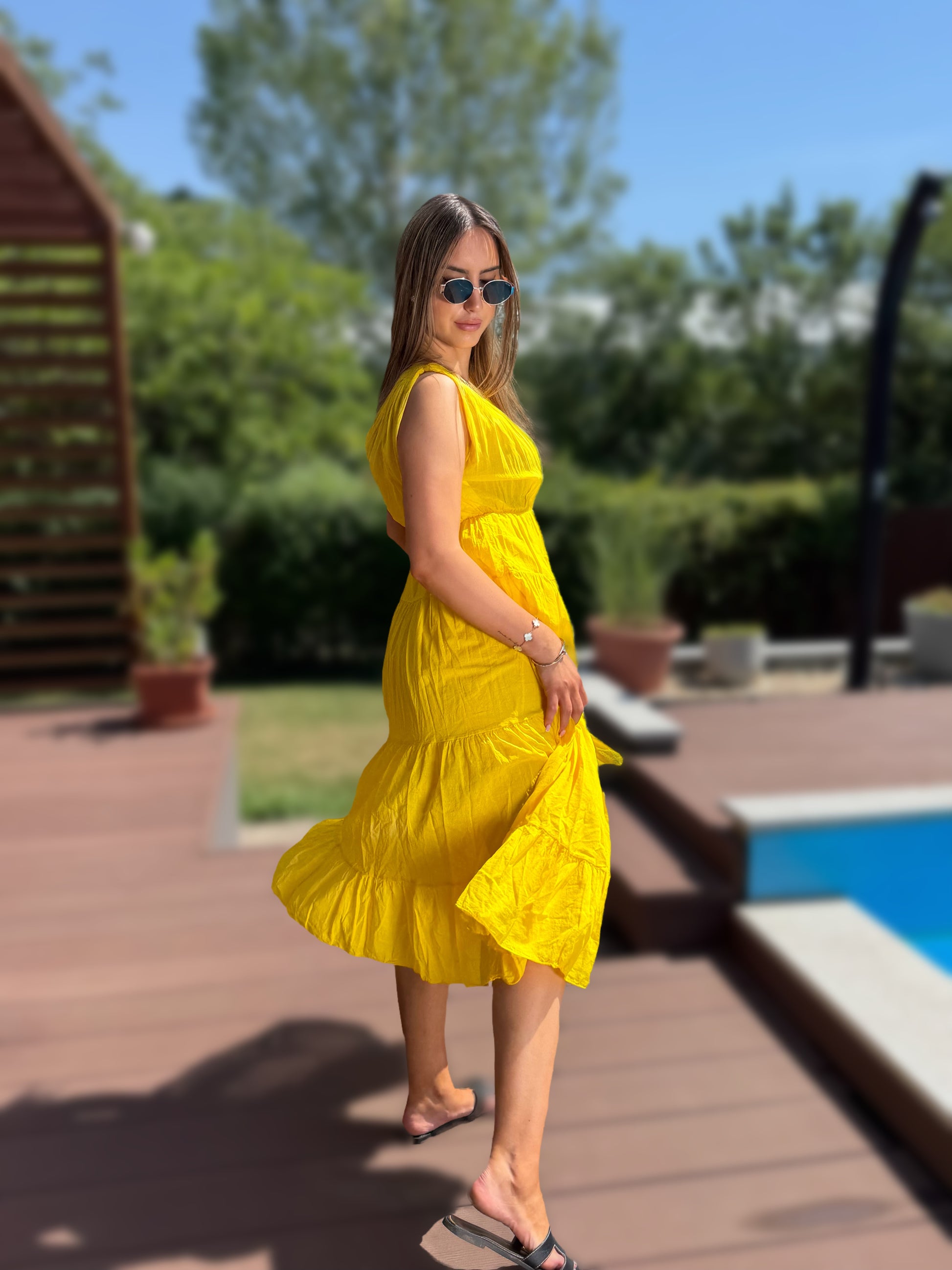 Sofia sárga ruha