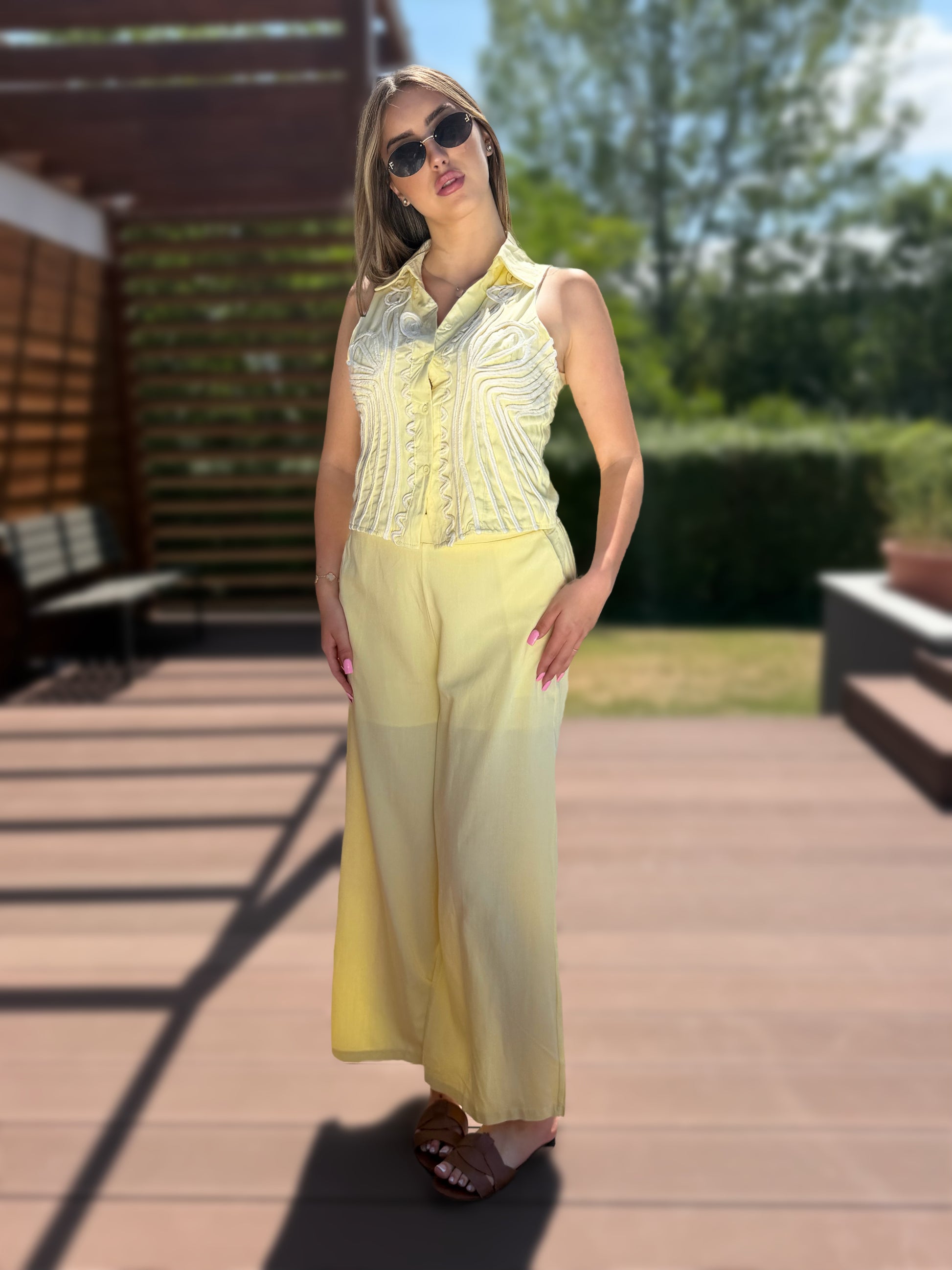 Vivienne fagyisárga szett